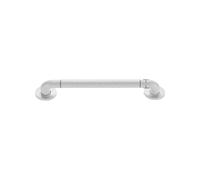 Maniglione Rinforzato in ABS per Sicurezza Bagno per casa - 40cm Acciaio Antisc