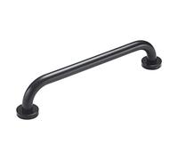 Maniglione Supporto for corrimano for disabili in alluminio spaziale nero, antiscivolo, di sicurezza(40cm)