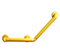 Maniglione Tubo esterno in nylon e acciaio inossidabile, ringhiere di sicurezza, maniglia for WC, portasciugamani a forma di L, 135 gradi, maniglia antiscivolo