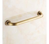 Maniglione Vasca da bagno antica in oro nero antiscivolo con maniglia in rame pieno(Brass)