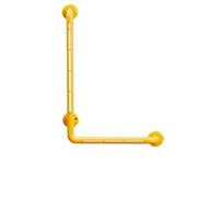 Maniglioni Accessori for il bagno Corrimano for WC a 90 gradi Maniglie senza barriere in acciaio inossidabile Per Bagno(Yellow 48 * 68cm)