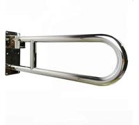 Maniglioni da bagno in acciaio inox con telaio di sicurezza a discesa a parete per disabili antiscivolo barra di supporto antiscivolo 60 cm