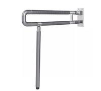 Maniglioni Di Sostegno For Disabili Montati A Parete, Barre Di Supporto For WC Ribaltabili In Acciaio Inossidabile, Telaio Di Sicurezza Antiscivolo Grigio Con Maniglie, For Anziani