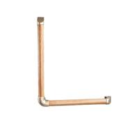 Maniglioni For Bagno A Forma Di L, Barra Di Sicurezza In Legno For Doccia, Maniglie Antiscivolo For Interni Ed Esterni, Carico Massimo 300 Kg, For Gradini Della(Color1,30x30cm)