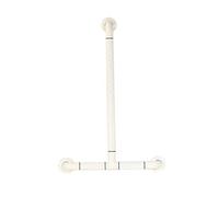 Maniglioni For Bagno, Barra Di Sicurezza A Forma Di T, Maniglie Antiscivolo For Interni Ed Esterni, Con Impugnatura Antiscivolo E Cerchi Luminosi, Capacità Di Carico Di 200 Kg(White)