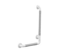 Maniglioni For Il Bagno, Barra Di Sicurezza For Doccia A Forma Di L, Con Impugnatura Antiscivolo E Cerchi Luminosi, Capacità Di Carico Di 200 Kg, For Gradini Della Vasca(Color1)