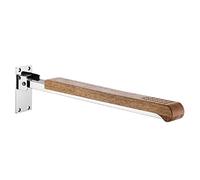 Maniglioni in Legno per Anziani da Parete, Maniglioni per disabili Maniglioni per WC Pieghevoli Maniglione Ribaltabile Vasche da Bagno e docce Maniglia per WC Sicurezza per disabili, Anziani, disabi