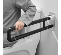 Maniglioni pieghevoli per WC, impugnatura antiscivolo per vasca da bagno, guida di supporto pieghevole per anziani e disabili, aiuto essenziale per la sicurezza del bagno per l'accessibilità