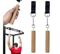 Manijas Portátiles de Pull-up con Agarre de Bola - Entrenador de Escalada, Agarre de Fuerza para Dedos y Antebrazo, Manijas Resistentes a Grietas | Accesorio de Agarre para Ejercicio de Espalda, Pelot