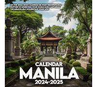 Manila Calendar 2024 2025: 16 Months of The Animal from Sep 2024 to Dec 2025,Square 8.5 x 8.5 Inches Gift For Organizing & Planning