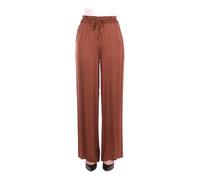Manila Grace - Pantaloni marroni con logo e coulisse - - Trousers - Donna - Marrone - M