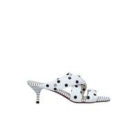 MANILA GRACE Sabot H.Tacco Bianco/Nero S603LPMA 40 Bianco