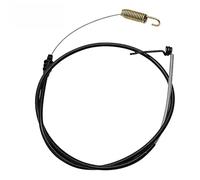 Manillefu Cavo di controllo dell'azionamento da 124 cm, ricambio per motozappe Versa modelli 20054 20055 20056 20057 20058, manicotto in polimero a doppio strato con anima in acciaio nero