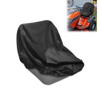 Manillefu Coprisedile per trattore Oxford 210D, impermeabile, per equitazione, tosaerba, protezione per le intemperie all'aperto, nero, 50 x 39 x 35 cm