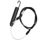 Manillefu Deck Engagement Cable 946-04618C per Cadet LTX1040 LTX1045 LTX1050H, parte di ricambio per tosaerba da 152 cm con molla terminale curva a Z, per trattore Troy-Bilt TB2246, nero