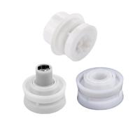 Manillefu Puleggia cuscinetto albero motore per Hayward TigerShark, per RC9956CC RC9950A RC9950GR parti robotiche per la pulizia della piscina, set di 3 pezzi di ricambio bianco