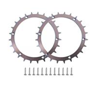 Manillefu Punte per robot tosaerba in acciaio inossidabile per Bosch Indego S 350 400 Connect XS 300 M700 Enhanced Grip Wet Grass Traction Kit di aggiornamento