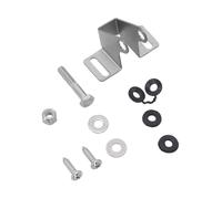 Manillefu Staffa di montaggio dello specchio di poppa per trasduttori Tripleshot, struttura in metallo con maggiore stabilità, installazione sicura per la pesca marina