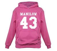 Manilow 43 - Bambini Felpa/Maglione - Love Ventola Barry Cantante Concerto Festa