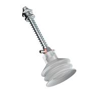 Manipolatore a testa grande serie M10-11B Dispositivo pneumatico Ventosa in gomma Ventosa industriale in silicone Supporto for maniglia(M10L-L90-11B)