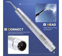 Manipolo ablatore dentale ad aria ad ultrasuoni air perio scaler handpiece 2hole
