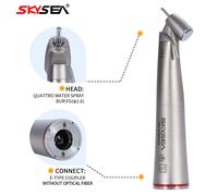 Manipolo chirurgico angolato NSK Style Dental 1:4.2 45° con LED a fibra ottica