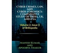 Manish Kumar Cyber Crimes, Law, and Cyber-Forensics (Tascabile)