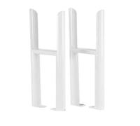 Manissa - Piedi per radiatore Tradizionale a 3 colonne, Supporto termosifone Stabile e Resistente per Riscaldamento centralizzato ed Elettrico