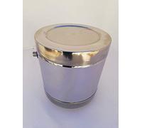 Manita Calor Barilotto 8 l Vaso Espansione Aperto Inox 18/10 per Pannello Solare Termico Circolazione Naturale, Termocamino, Termostufa