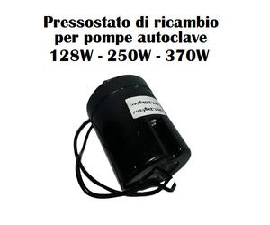 ManitaCalor 21938 Pressostato di Ricambio per Pompe Autoclave autoadescante