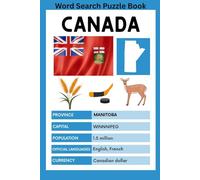 MANITOBA: Manitoba Word Search Puzzle Book