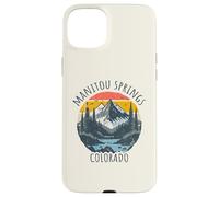 Manitou Springs Colorado USA Retro Montagna Stile Vintage Custodia per iPhone 15 Plus