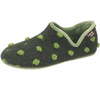 Manitu 340002-07, Pantofole Donna, Verde, 40 EU