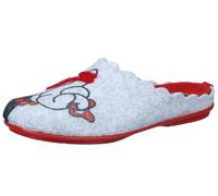 Manitu Ciabatta Da Donna In Feltro Con Bordo A Onde E Scritta 320243
