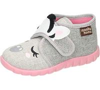 Manitu Home 260004-91, Ciabatte Bambina, Grigio Chiaro, 20 EU