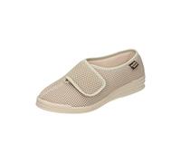 Manitu home Pantofole da donna basse, beige., 37 EU