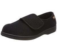 Manitu Home - Pantofole da Uomo Basse, Nero, 47 EU