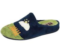 Manitu Home Pantofole, Donna, Blu, 42 EU