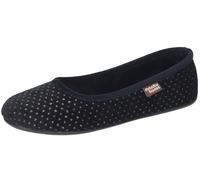 Manitu Home Pantofole, Donna, Nero, 37 EU