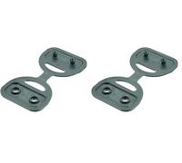 Maniver Pinze per Fissaggio Reti - 50 pezzi, 11 cm, Nero (Confezione da 2)