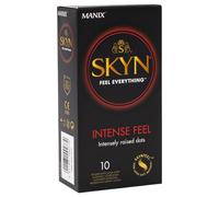 SKYN Intense Feel 10 Latex Free CONDOMS with Dots Preservativi Senza Lattice
