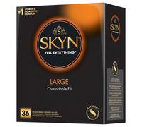 SKYN® LARGE Preservativi COMODI Senza Lattice ANALLERGICI 72 Profilattici