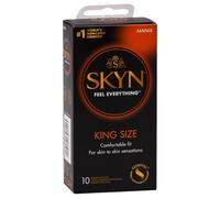 PACCO DA 10 PRESERVATIVI SYKN SENZA LATTICE SOTTILE PROFILATTICI XL GRANDI