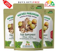 Manjakani Quercia Gallo 400mg Pillole - da Donna Benessere & Balance - Vegan -