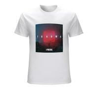 MANJIABAO I Prevail Trauma T-Shirt for Men, Tee T-Shirt WhiteM