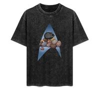 MANJIABAO Logo Cat Nap Pile Up Tee T-Shirt Black L