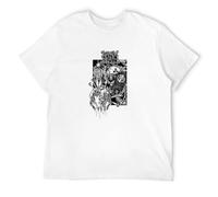 MANJIABAO Napalm Death 'Harmony Corruption' T-Shirt T-Shirt White3XL