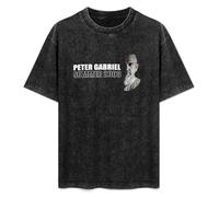 MANJIABAO Peter Gabriel-Profil e-Summer 2003 Tour-Medium Black T-Shirt Black 3XL