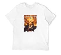 MANJIABAO Sonata Arctica 'Reckoning Night' Double Sided T Shirt T-Shirt White3XL