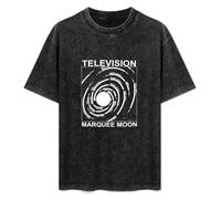MANJIABAO xiaoming Television Marquee Moon T T-Shirt Black S